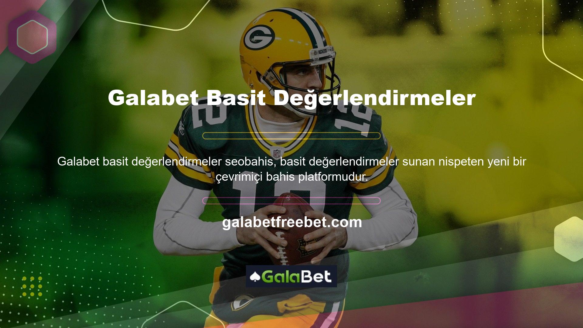 Galabet web sitesi tüm bilgileri üyelerine açıkça sunmaktadır