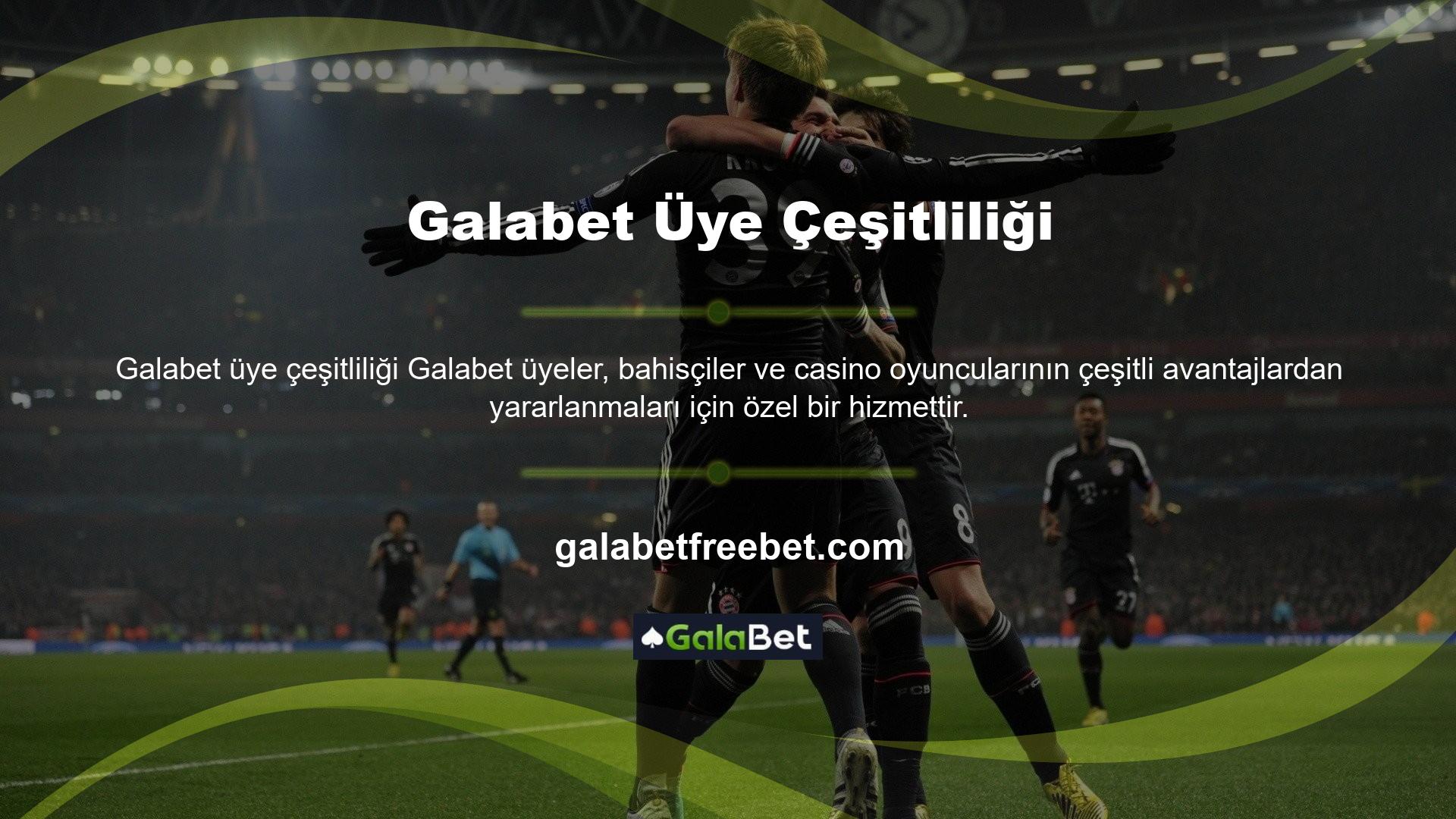 Galabet yurtdışından çeşitli hizmetler sunan ve kullanıcıların tüm özelliklerine erişebilmeleri için bir üyelik sistemine sahip olan popüler bir web sitesidir